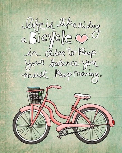 Bikes like life